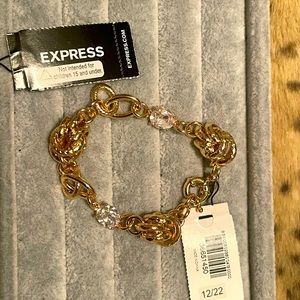 OS express gold bracelet